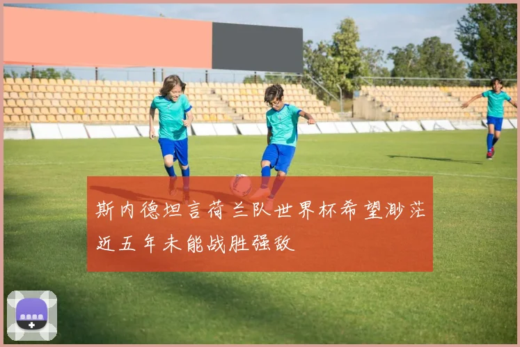 斯内德坦言荷兰队世界杯希望渺茫近五年未能战胜强敌